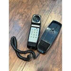 Vintage MCM BellSouth Model 475 Black Landline Corded Telephone Pall Table Prop